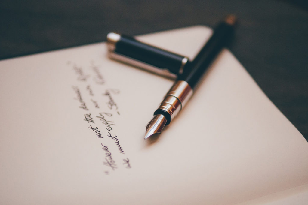 Fountain Pen Writing a Will | Probate Law Calgary | One80Law Group